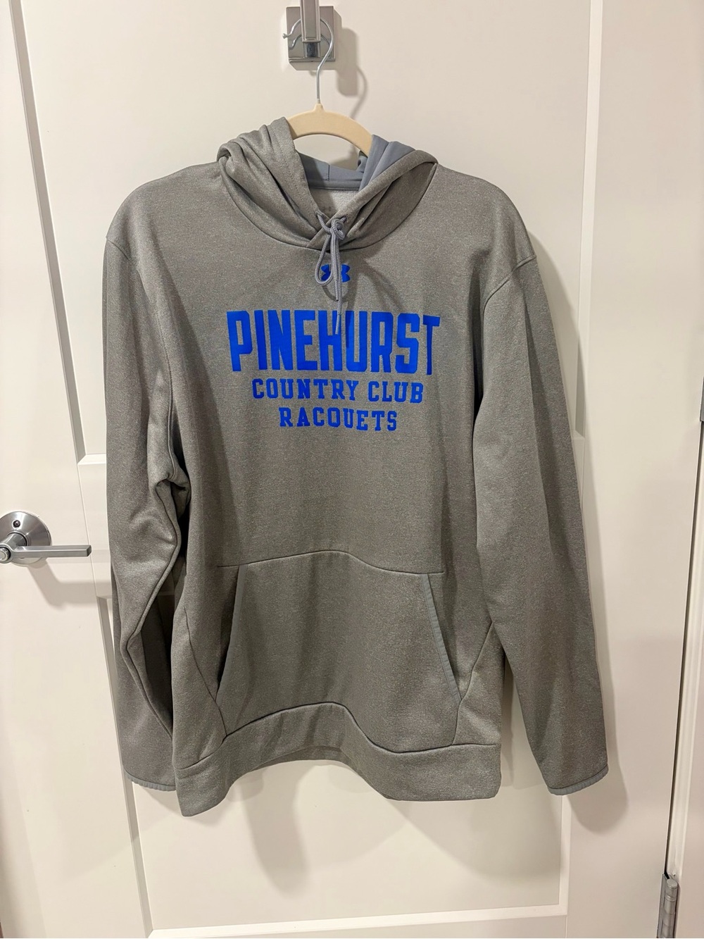 Under Armour Pinehurst Country Club Racquets Hoodie Gray Blue 🩶💙